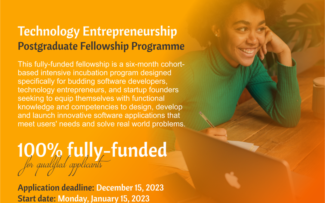 American University of Technology offers Fully-Funded Postgraduate Fellowship Programme to THRIVEBRIDGE’S Beneficiaries on Technology Entrepreneurship.